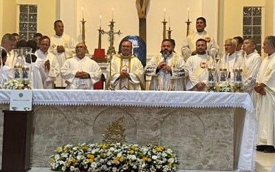 Padre Severino Melo celebra 25 anos de sacerdócio com missa solene em Conde