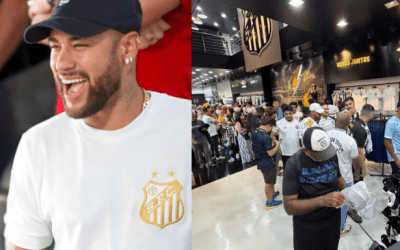 Santos: Camisetas de Neymar Esgotam em Minutos!